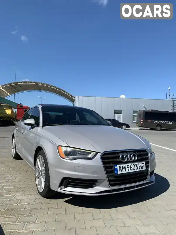 Седан Audi A3 2015 1.8 л. Автомат обл. Житомирська, Коростень - Фото 1/19