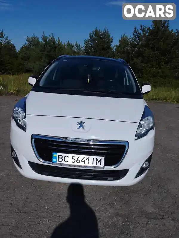 Мікровен Peugeot 5008 2015 2 л. Ручна / Механіка обл. Львівська, Броди - Фото 1/21