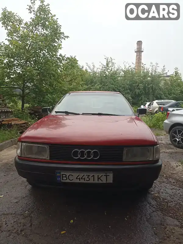 Седан Audi 80 1988 1.9 л. Ручна / Механіка обл. Львівська, Дрогобич - Фото 1/21