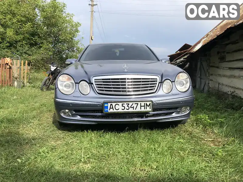 Седан Mercedes-Benz E-Class 2006 2.99 л. Автомат обл. Тернопільська, Зборів - Фото 1/21