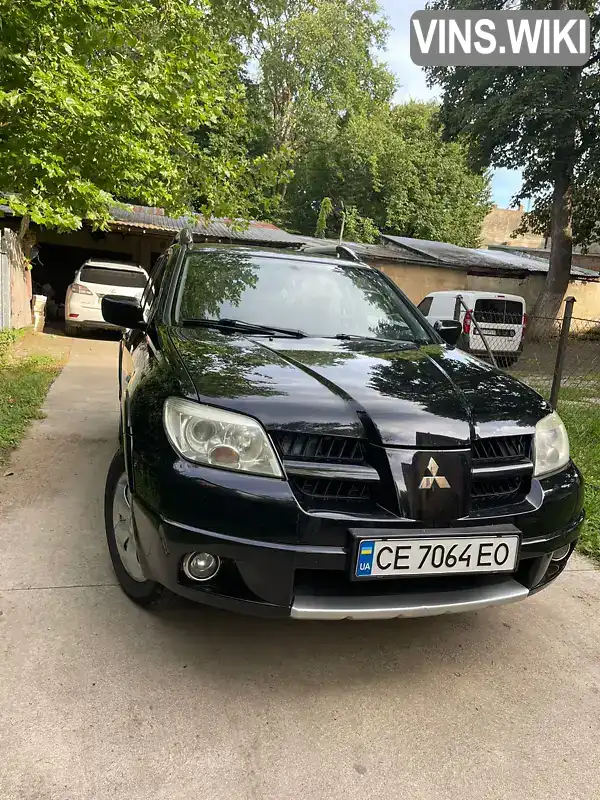 Позашляховик / Кросовер Mitsubishi Outlander 2007 2 л. Ручна / Механіка обл. Чернівецька, Чернівці - Фото 1/17