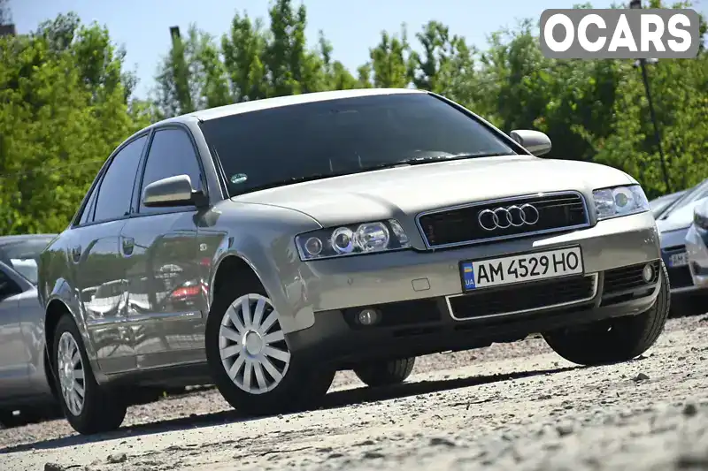 Седан Audi A4 2001 1.98 л. Автомат обл. Житомирська, Бердичів - Фото 1/21