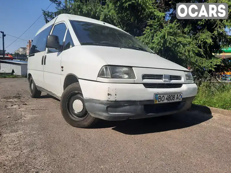 Мінівен Fiat Scudo 1997 1.9 л. Ручна / Механіка обл. Тернопільська, Тернопіль - Фото 1/7