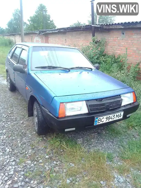 Хетчбек ВАЗ / Lada 2109 1993 1.3 л. Ручна / Механіка обл. Житомирська, Бердичів - Фото 1/6