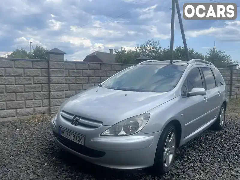 Універсал Peugeot 307 2004 1.6 л. Ручна / Механіка обл. Волинська, Любомль - Фото 1/6