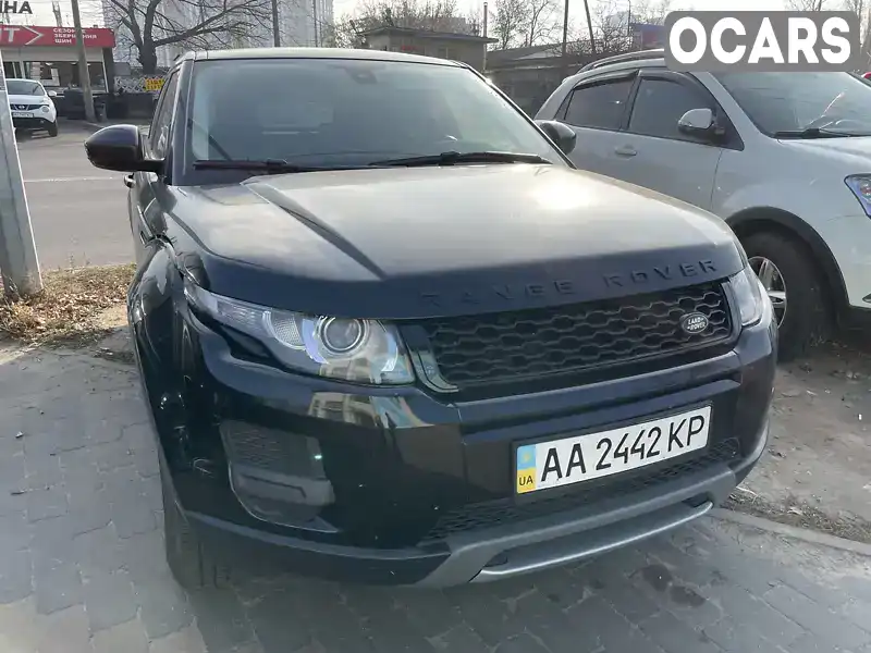 Позашляховик / Кросовер Land Rover Range Rover Evoque 2014 2.18 л. Автомат обл. Київська, Київ - Фото 1/8