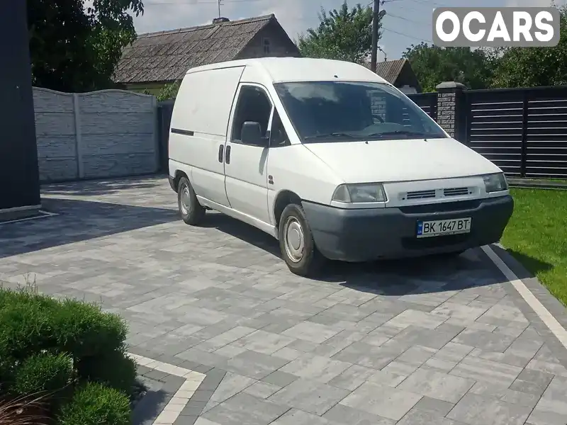 Фургон Fiat Scudo 1998 1.9 л. Ручна / Механіка обл. Рівненська, Дубно - Фото 1/21