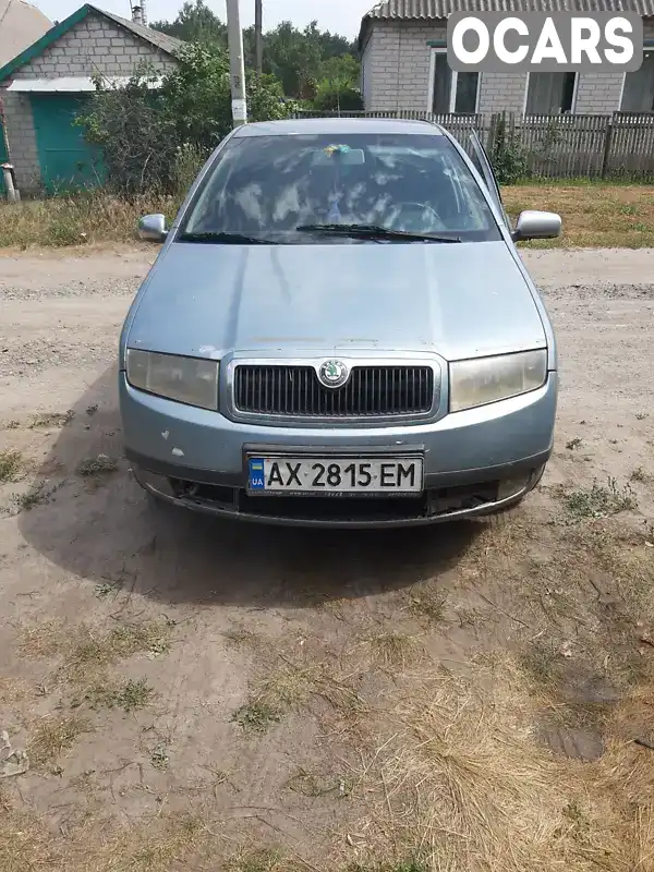 Седан Skoda Fabia 2002 2 л. Ручна / Механіка обл. Дніпропетровська, Павлоград - Фото 1/10