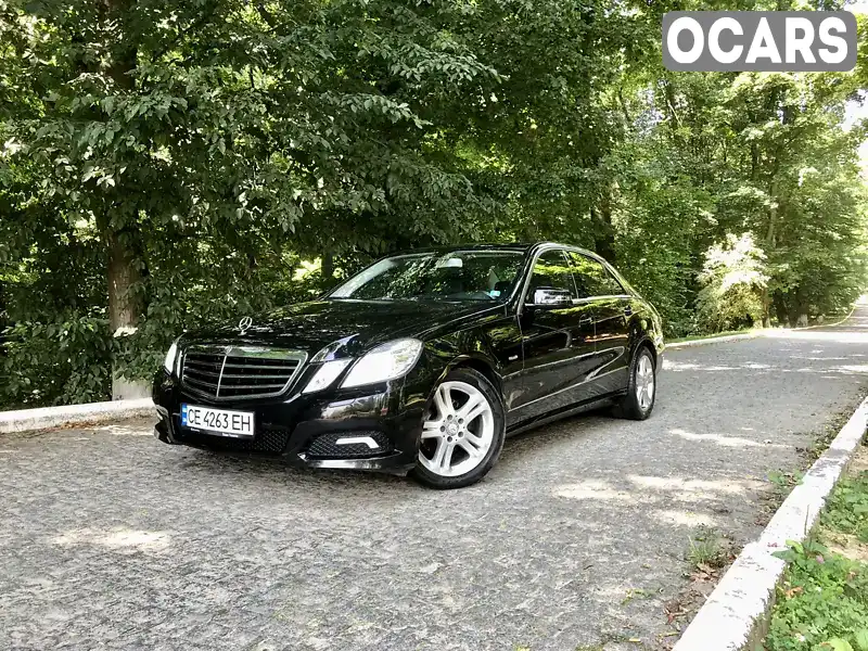 Седан Mercedes-Benz E-Class 2009 2.14 л. Автомат обл. Чернівецька, Чернівці - Фото 1/21