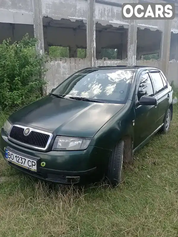 Хетчбек Skoda Fabia 2001 1.4 л. Ручна / Механіка обл. Тернопільська, Ланівці - Фото 1/7