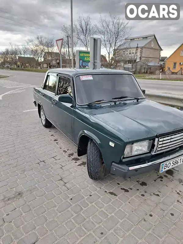 Седан ВАЗ / Lada 2107 2005 1.5 л. Ручна / Механіка обл. Тернопільська, Борщів - Фото 1/7