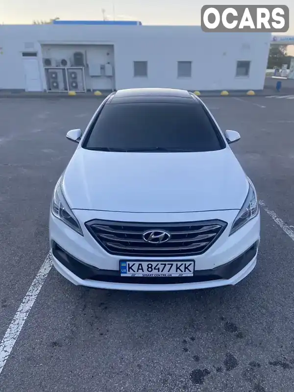 Седан Hyundai Sonata 2015 2.36 л. Автомат обл. Київська, Біла Церква - Фото 1/7