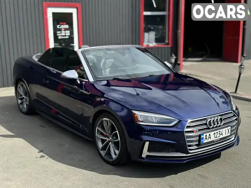 Кабріолет Audi S5 2017 3 л. обл. Київська, Київ - Фото 1/21