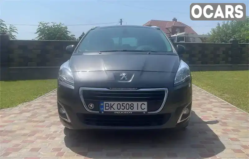 Мікровен Peugeot 5008 2016 1.6 л. Автомат обл. Рівненська, Костопіль - Фото 1/21