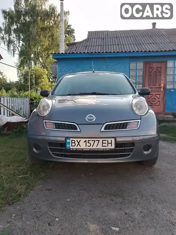 Хетчбек Nissan Micra 2009 1.24 л. Ручна / Механіка обл. Хмельницька, Стара Синява - Фото 1/12