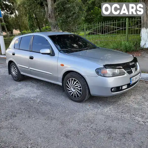 Хетчбек Nissan Almera 2005 1.5 л. Ручна / Механіка обл. Хмельницька, Шепетівка - Фото 1/13