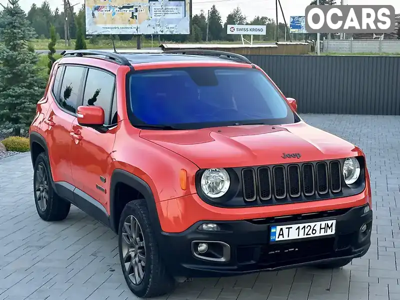 ZACCJBBTXGPD30780 Jeep Renegade 2016 Позашляховик / Кросовер 2.36 л. Фото 1