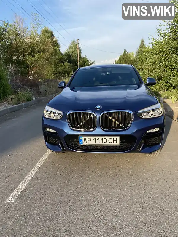 Позашляховик / Кросовер BMW X4 2018 2 л. Типтронік обл. Запорізька, Запоріжжя - Фото 1/21