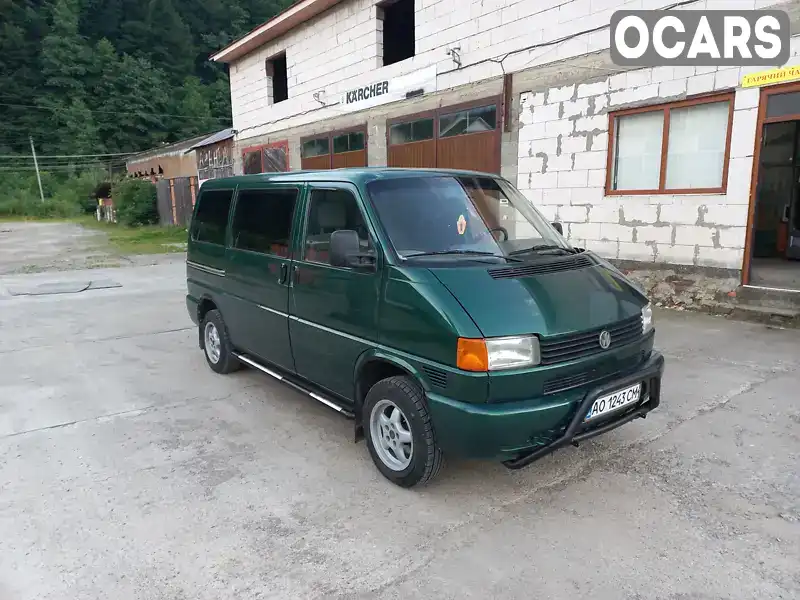 Минивэн Volkswagen Transporter 1998 1.9 л. Ручная / Механика обл. Закарпатская, Тячев - Фото 1/12