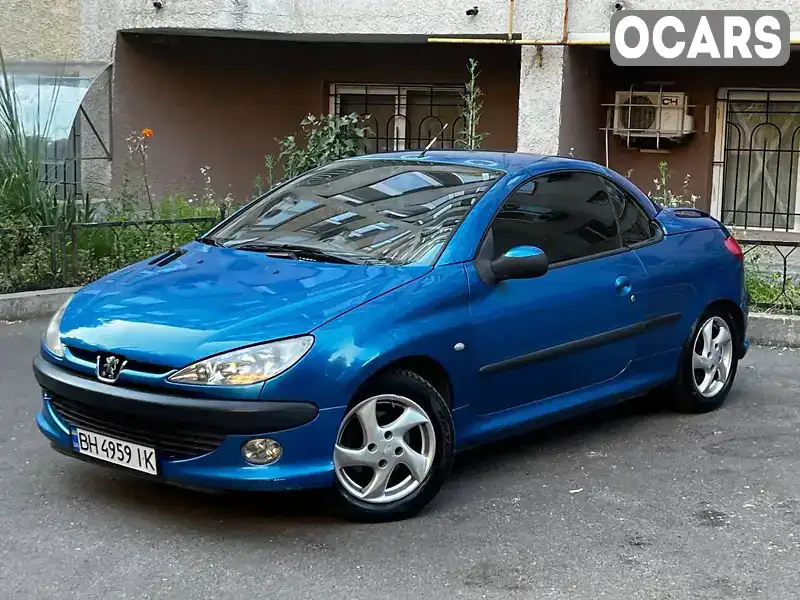 Кабриолет Peugeot 206 2003 1.6 л. Ручная / Механика обл. Одесская, Одесса - Фото 1/21