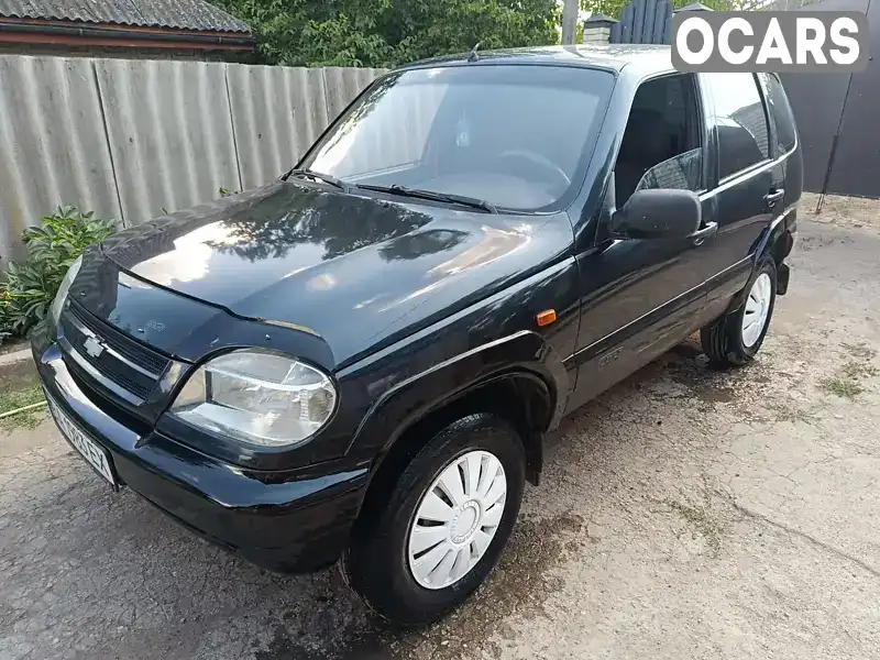 Позашляховик / Кросовер Chevrolet Niva 2008 1.69 л. Ручна / Механіка обл. Кіровоградська, Новомиргород - Фото 1/12