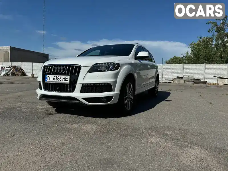 Позашляховик / Кросовер Audi Q7 2014 2.97 л. Автомат обл. Полтавська, Кременчук - Фото 1/21