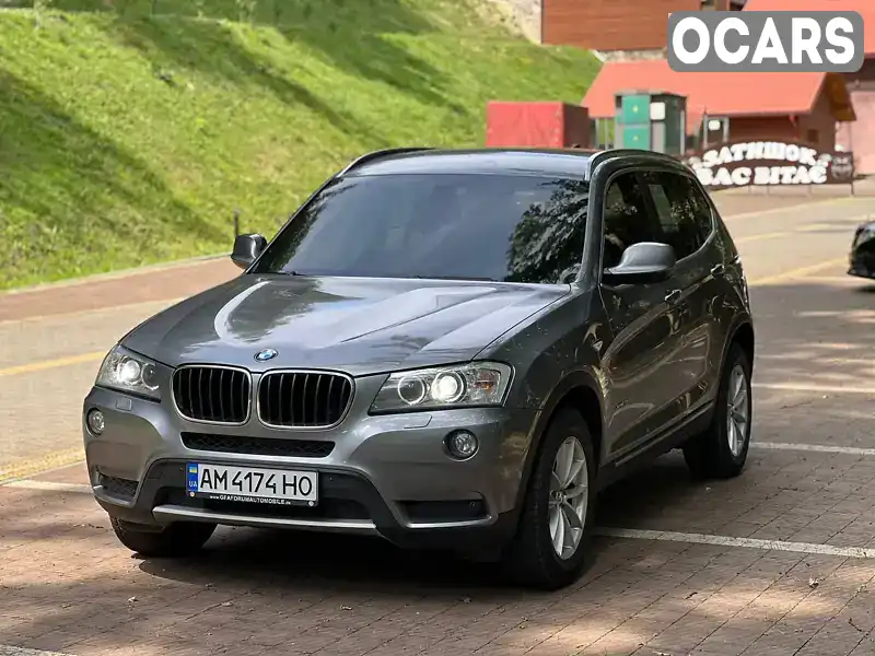 Позашляховик / Кросовер BMW X3 2013 2 л. Автомат обл. Закарпатська, Свалява - Фото 1/21