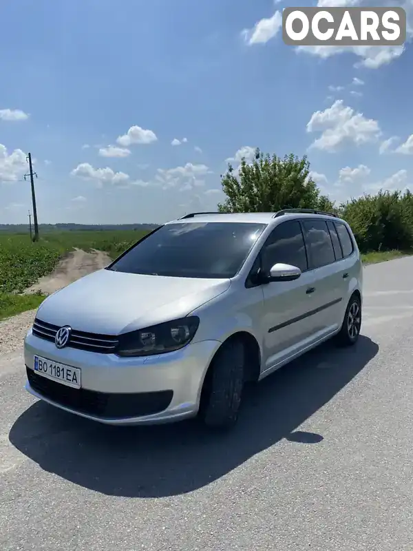 Мінівен Volkswagen Touran 2010 1.6 л. Ручна / Механіка обл. Тернопільська, Ланівці - Фото 1/16