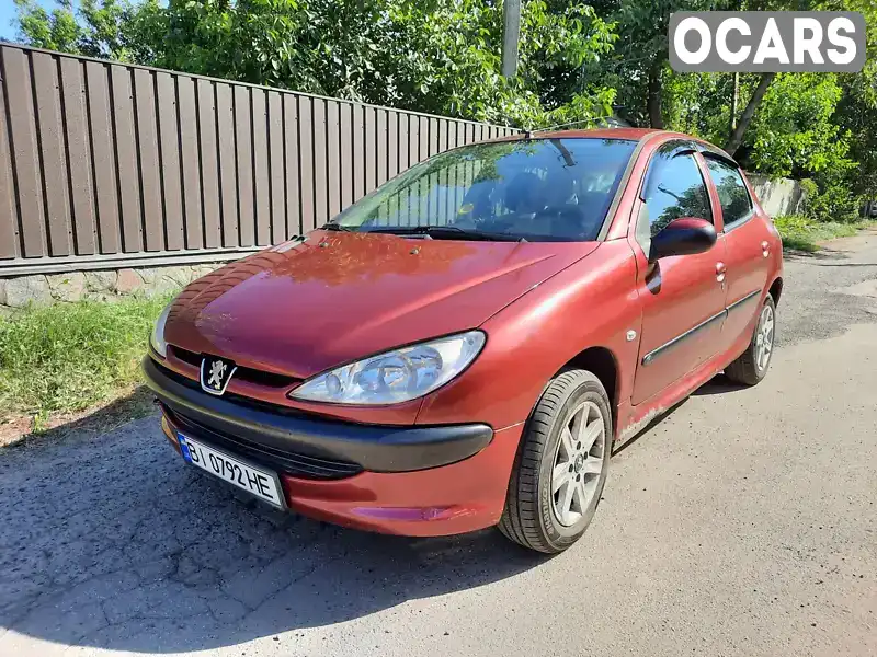 Хетчбек Peugeot 206 2004 1.12 л. Ручна / Механіка обл. Полтавська, Полтава - Фото 1/16