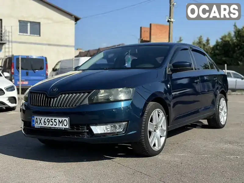 Хетчбек Skoda Rapid 2013 1.6 л. Ручна / Механіка обл. Рівненська, Дубно - Фото 1/21