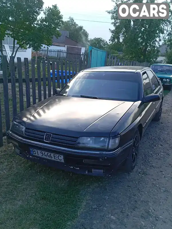 Седан Peugeot 605 1990 2 л. Ручна / Механіка обл. Черкаська, Кам'янка - Фото 1/7