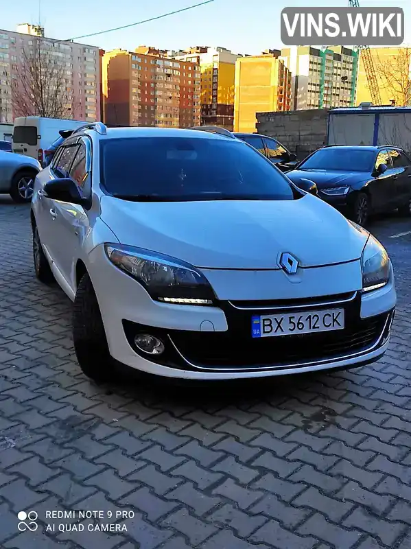 Універсал Renault Megane 2013 1.5 л. Ручна / Механіка обл. Хмельницька, Хмельницький - Фото 1/13