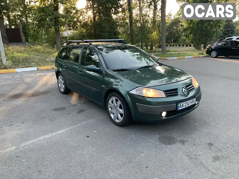 Універсал Renault Megane 2003 1.9 л. Ручна / Механіка обл. Київська, location.city.vorzel - Фото 1/19