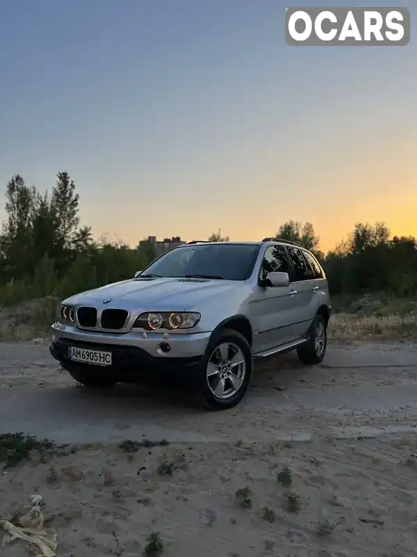 Внедорожник / Кроссовер BMW X5 2002 3 л. Автомат обл. Житомирская, Житомир - Фото 1/21