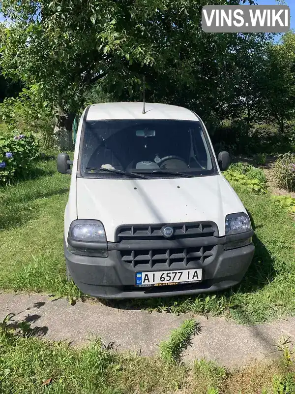 Минивэн Fiat Doblo 2004 1.9 л. Ручная / Механика обл. Житомирская, Попельня - Фото 1/7