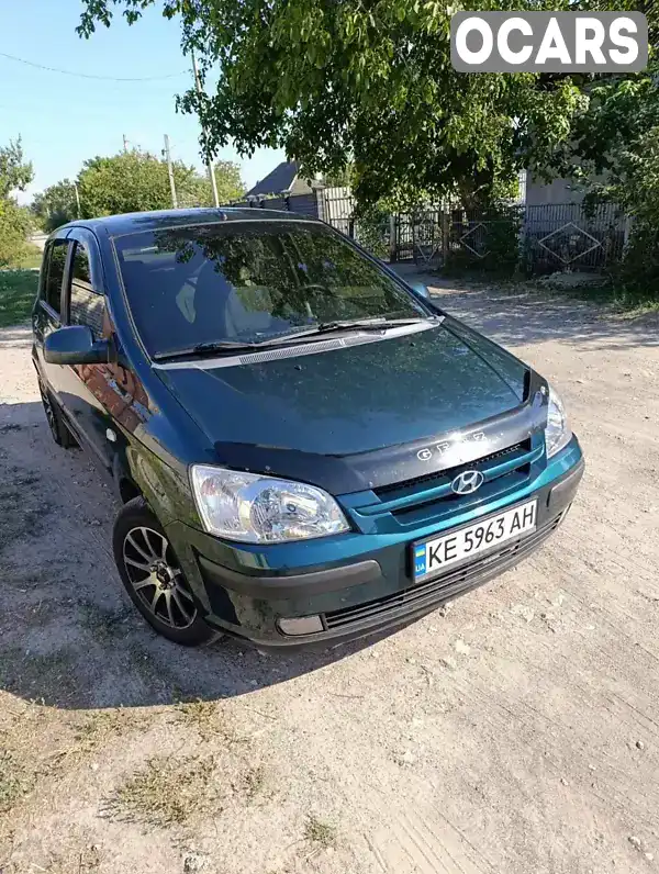 Хэтчбек Hyundai Getz 2003 1.34 л. Ручная / Механика обл. Днепропетровская, Днепр (Днепропетровск) - Фото 1/21