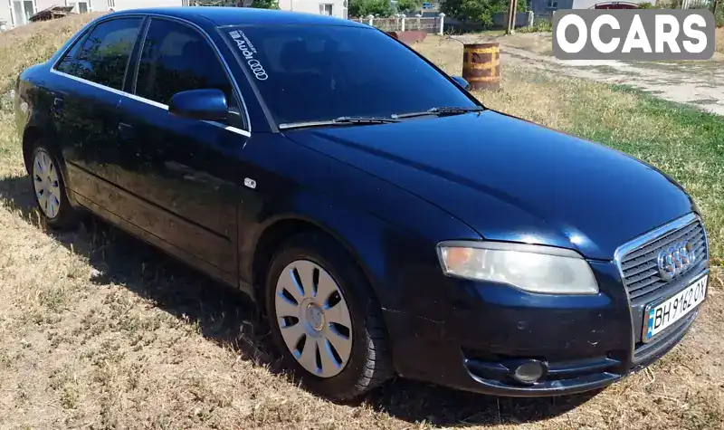 Седан Audi A4 2006 2 л. Ручна / Механіка обл. Одеська, location.city.velykodolynske - Фото 1/8