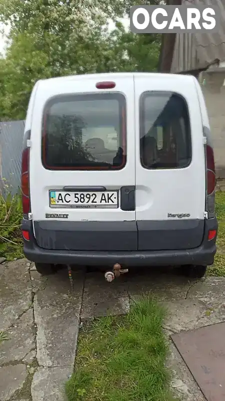 Мінівен Renault Kangoo 2003 null_content л. Ручна / Механіка обл. Волинська, location.city.ustyluh - Фото 1/3