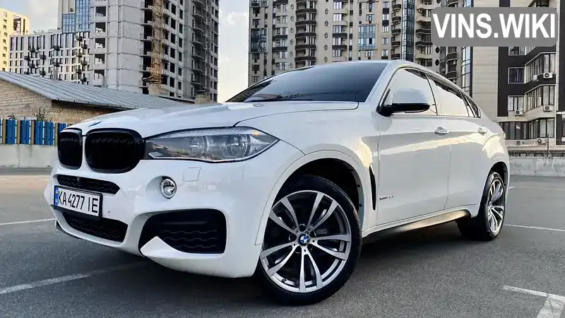 5UXKU2C55G0N83027 BMW X6 2016 Позашляховик / Кросовер 2.98 л. Фото 1