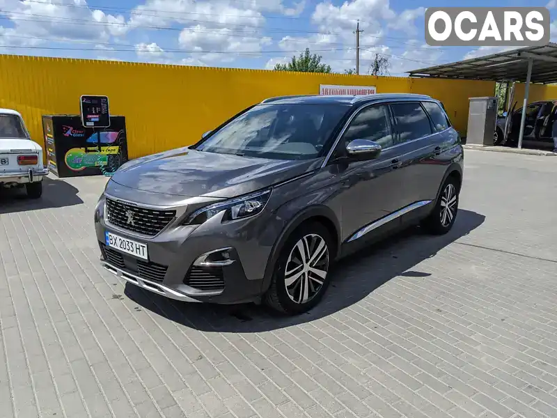 Позашляховик / Кросовер Peugeot 5008 2019 2 л. Автомат обл. Хмельницька, Шепетівка - Фото 1/21