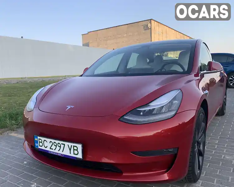 Седан Tesla Model 3 2020 null_content л. Автомат обл. Львовская, Львов - Фото 1/21