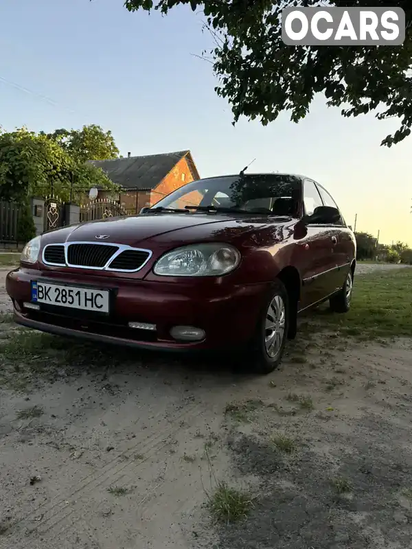 Седан Daewoo Lanos 2006 1.5 л. Ручна / Механіка обл. Рівненська, Костопіль - Фото 1/21