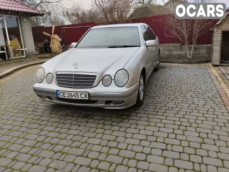 Седан Mercedes-Benz E-Class 2001 2.7 л. Автомат обл. Чернівецька, Заставна - Фото 1/9