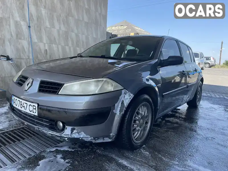 VF1BM1B0H29587817 Renault Megane 2003 Хэтчбек 1.5 л. Фото 4