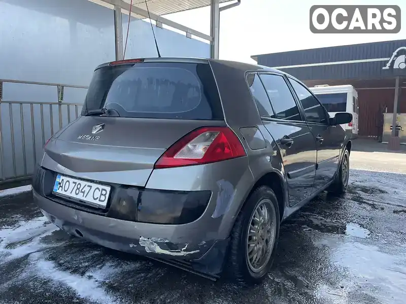 VF1BM1B0H29587817 Renault Megane 2003 Хэтчбек 1.5 л. Фото 6