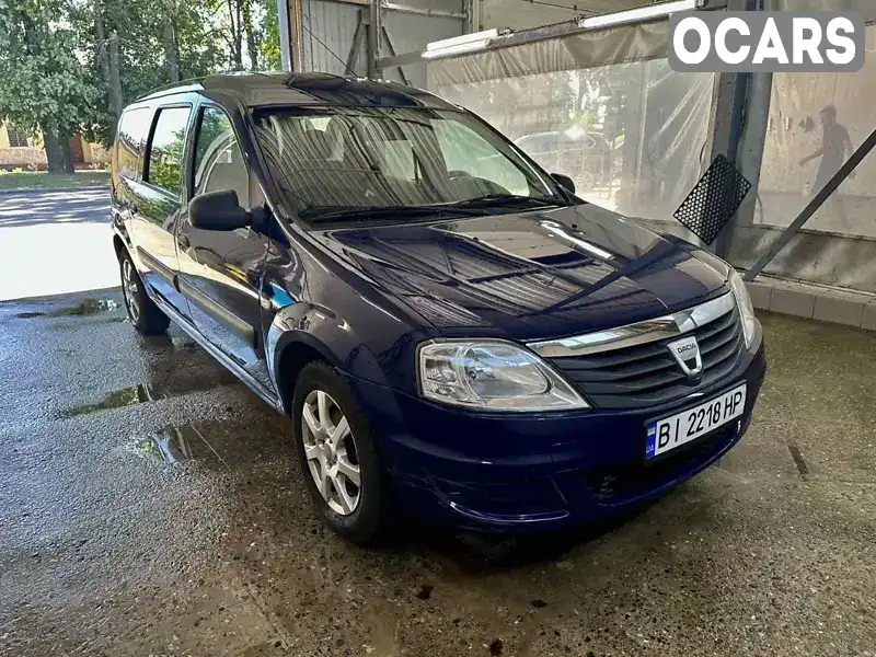 Седан Dacia Logan 2009 1.39 л. обл. Полтавская, Полтава - Фото 1/11