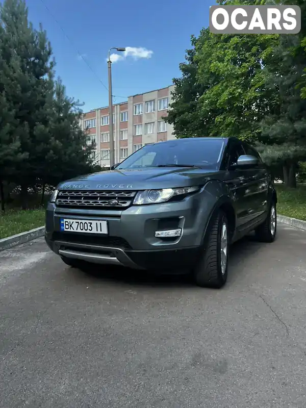 Позашляховик / Кросовер Land Rover Range Rover Evoque 2015 2.18 л. Автомат обл. Рівненська, Рівне - Фото 1/20