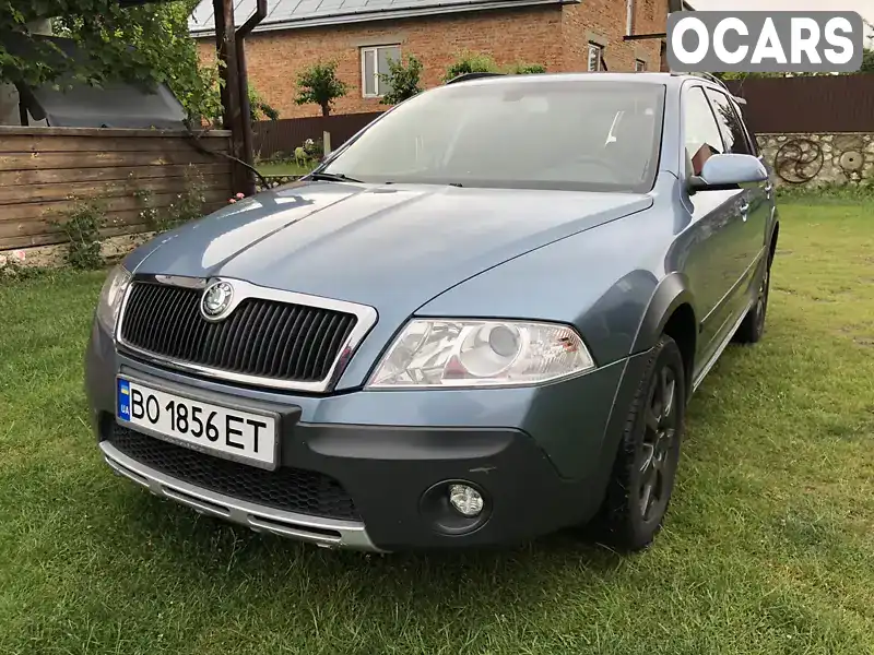 Універсал Skoda Octavia Scout 2008 1.98 л. Ручна / Механіка обл. Тернопільська, Тернопіль - Фото 1/19