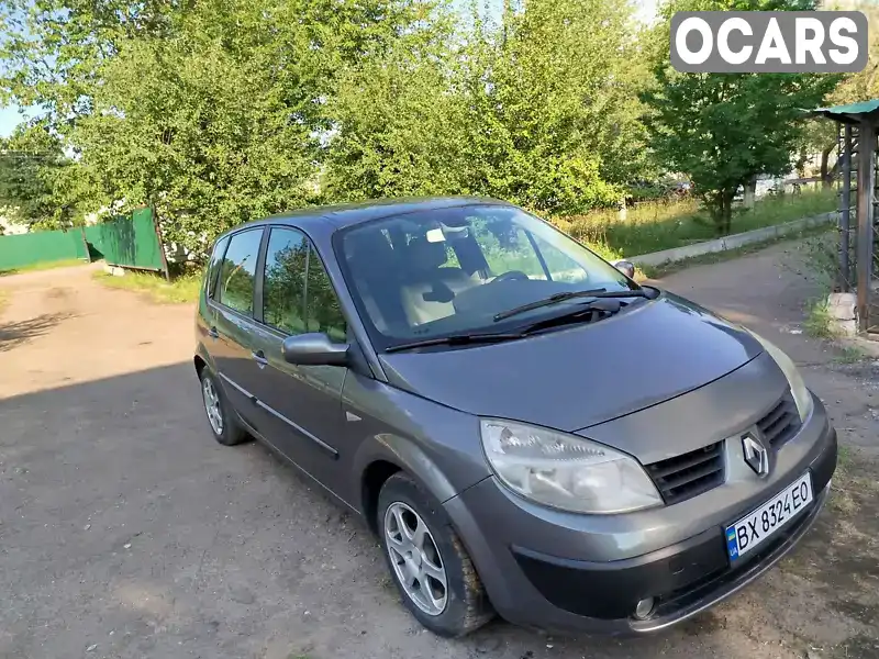 Мінівен Renault Scenic 2005 1.6 л. Ручна / Механіка обл. Вінницька, location.city.vapniarka - Фото 1/13