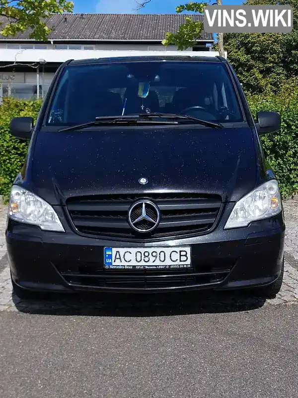 Мінівен Mercedes-Benz Vito 2012 2.2 л. Автомат обл. Волинська, Луцьк - Фото 1/15